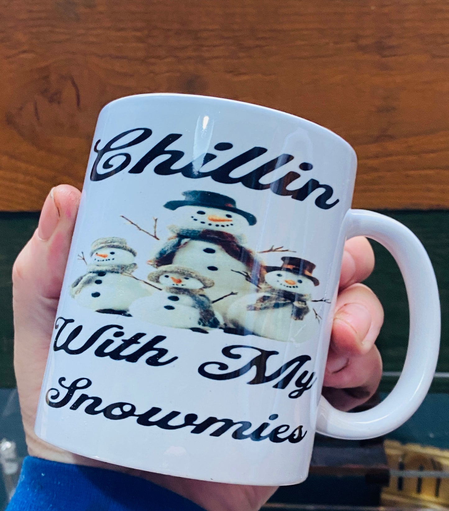 Christmas mug Chillin with my snowmies