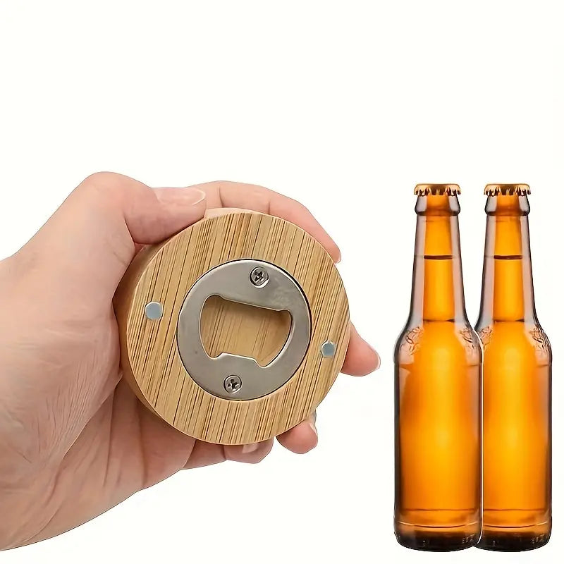 Bottle round personalised opener
