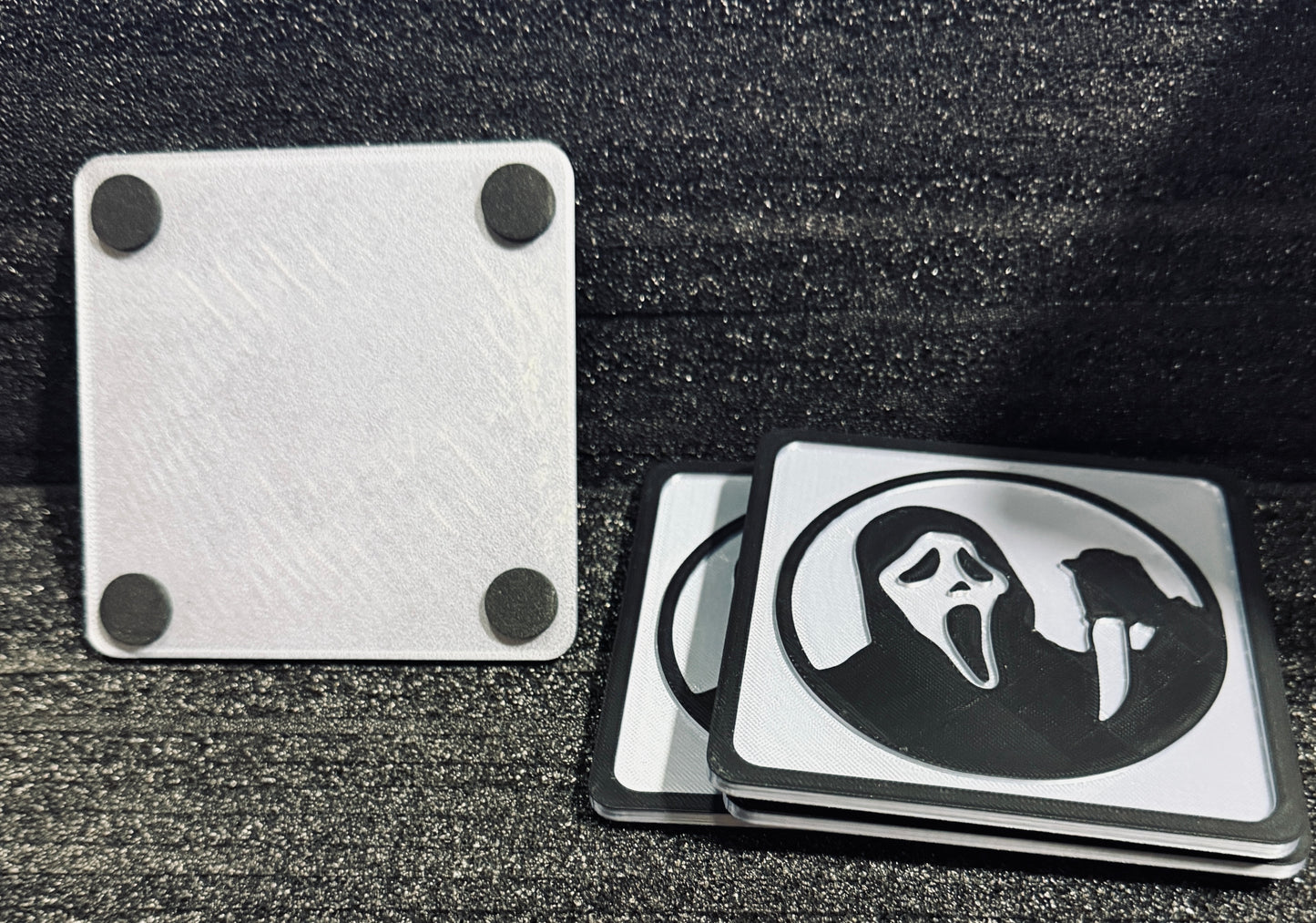 3D printed coasters slacher