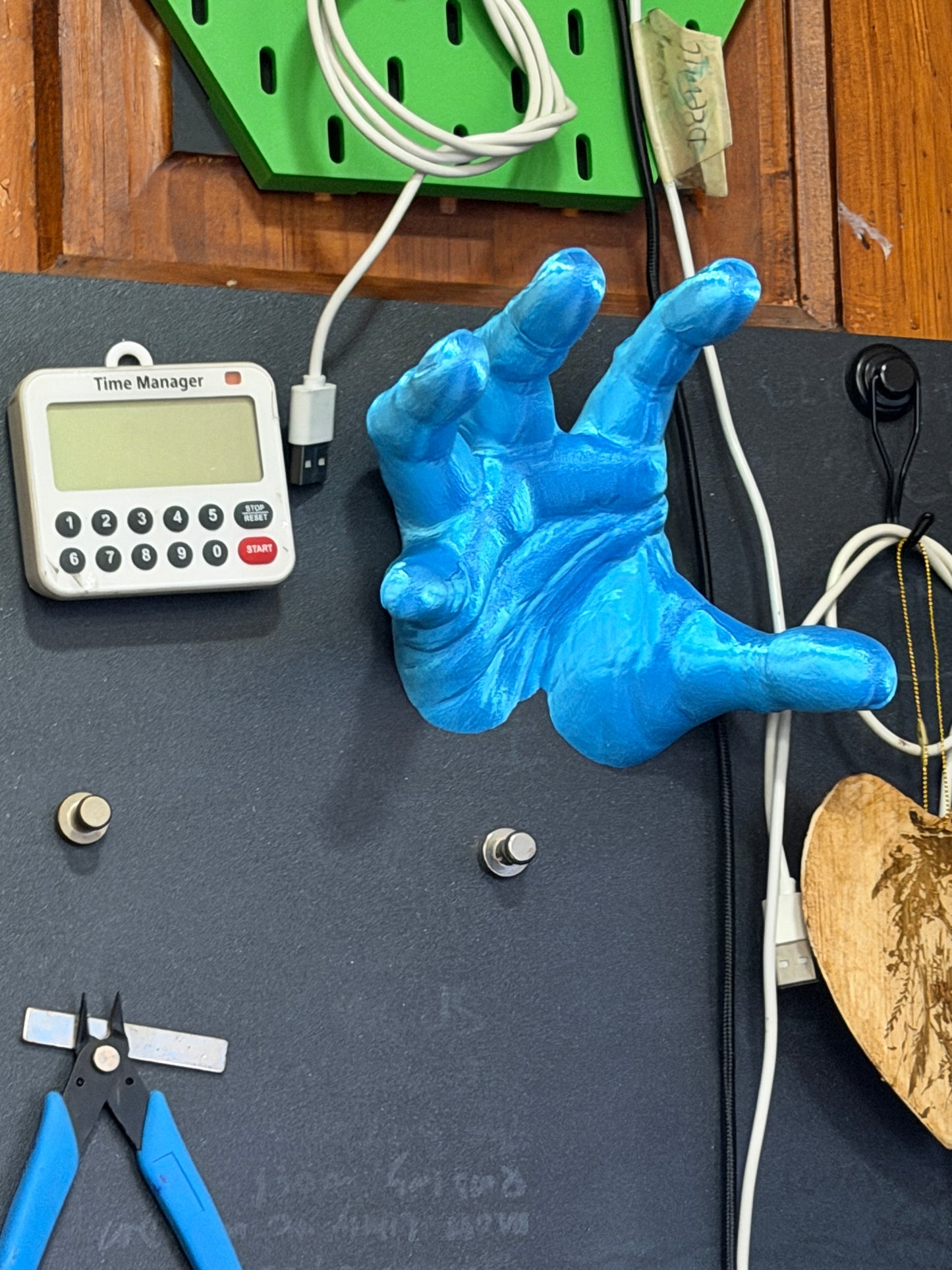 3D printed The Thing Addams Family fridge magnet