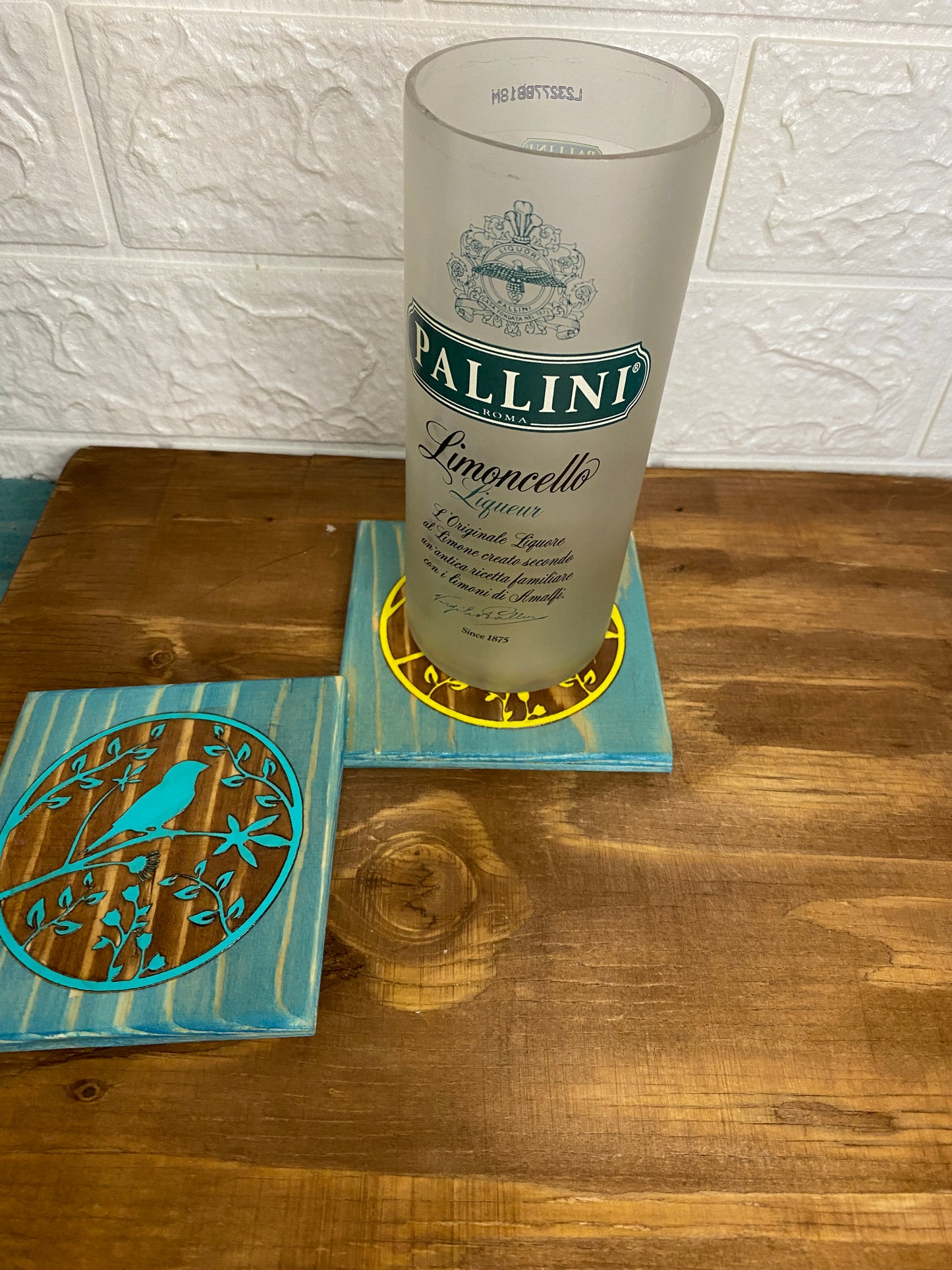 PALLINI Limoncello Liqueur glass from bottle