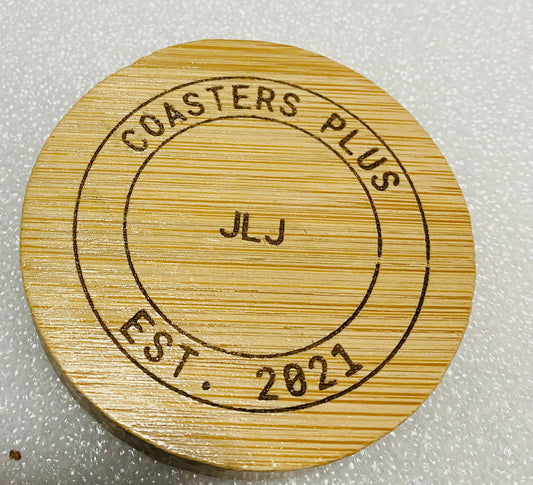 Bottle round personalised opener