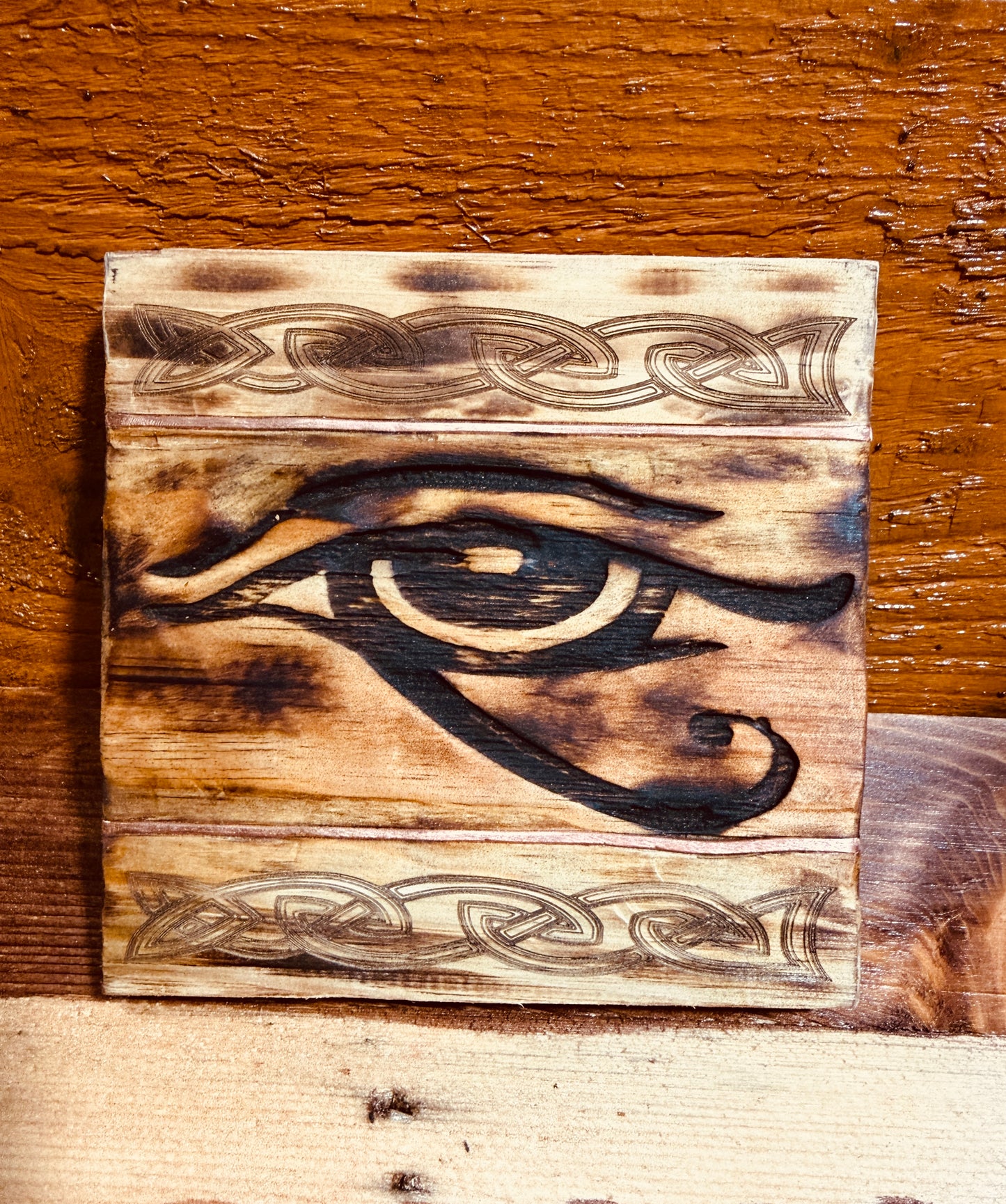 Handmade laser engraved coasters
